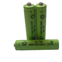10pcs aaa 1800mah 1 2 v rechargeable battery ni mh 1 2v batteries rechargeable 3a battery