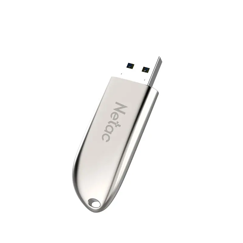 USB флеш накопитель Netac 32 64 128 16 Гб металлический Флешка ГБ 3 0 флешка диск на ключе