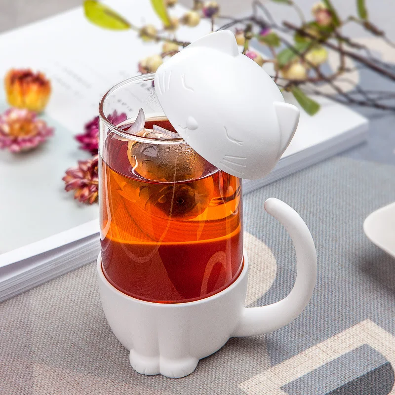 Кружка Чайная в виде кошки и собаки 300 мл|Чашки соусницы| |