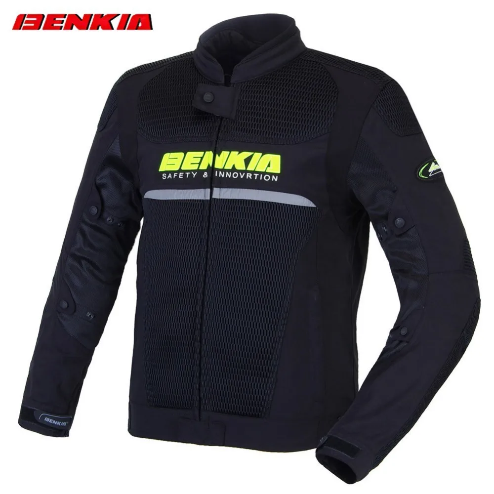 BENKIA JW56 мотоциклетная сетка куртка для мужчин мотопробег гонки байкер Мото