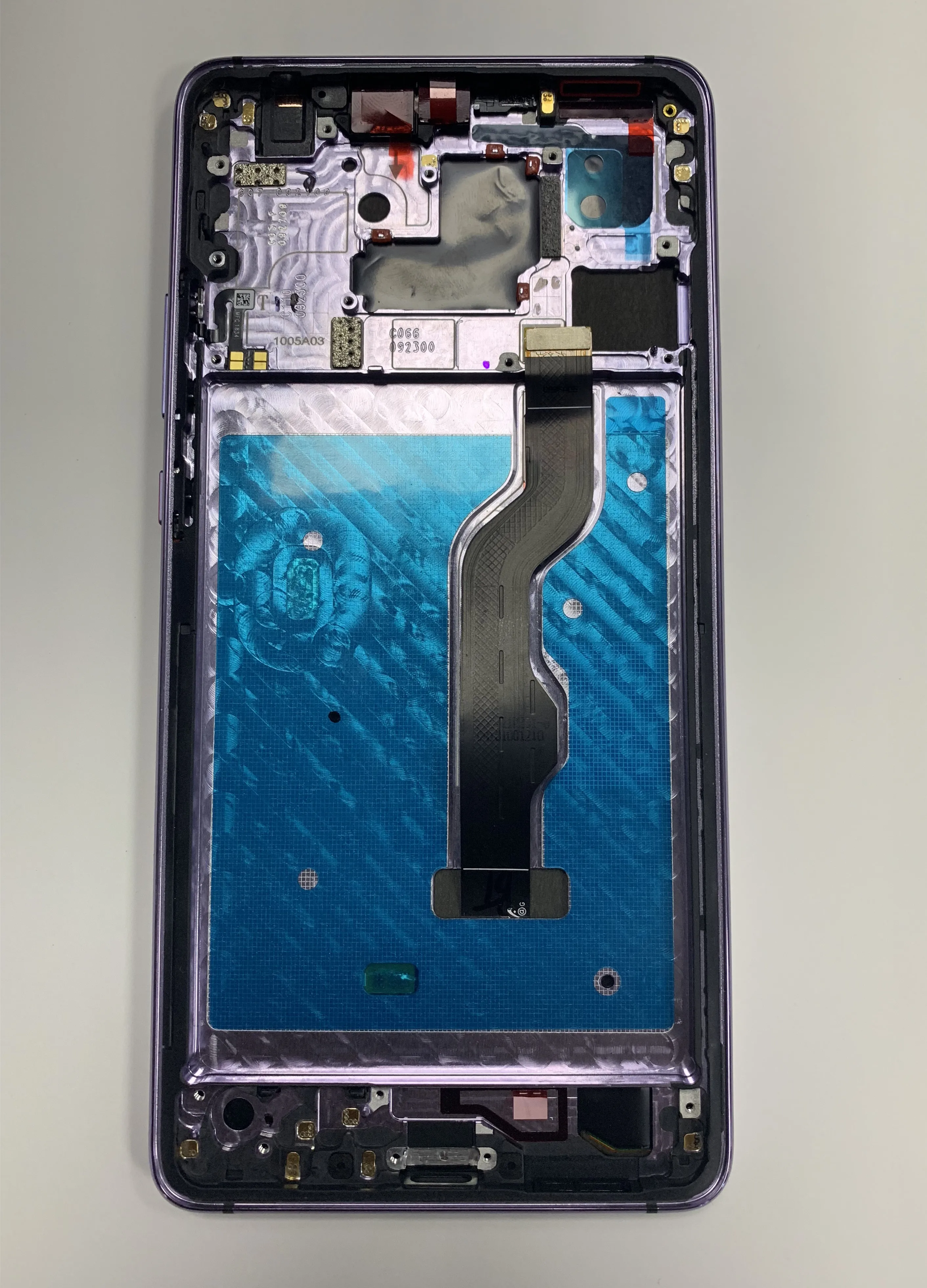 Для 7," huawei mate 20 X Axisinternational AMOLED ЖК-экран рамка+ сенсорная панель дигитайзер для mate 20X рамка