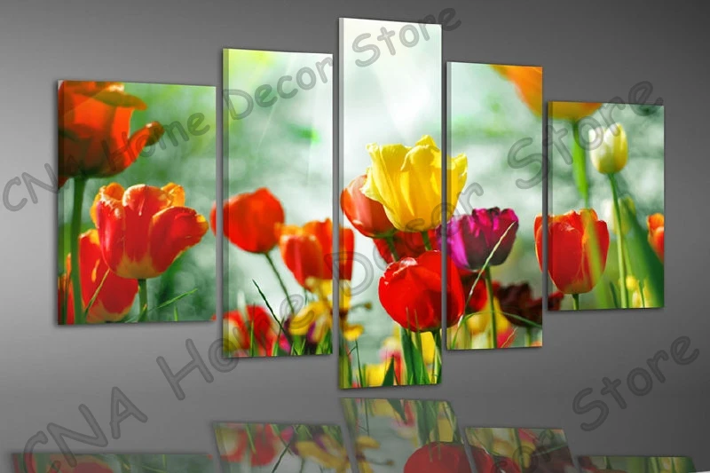 5 шт. цветные цветы дрель 5D Diy Алмазная картина мозаика Смола вышивка религия