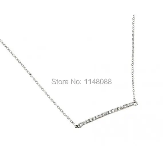 Новый список Цепочки и ожерелья удачи бар высококлассный изысканный Серебряные