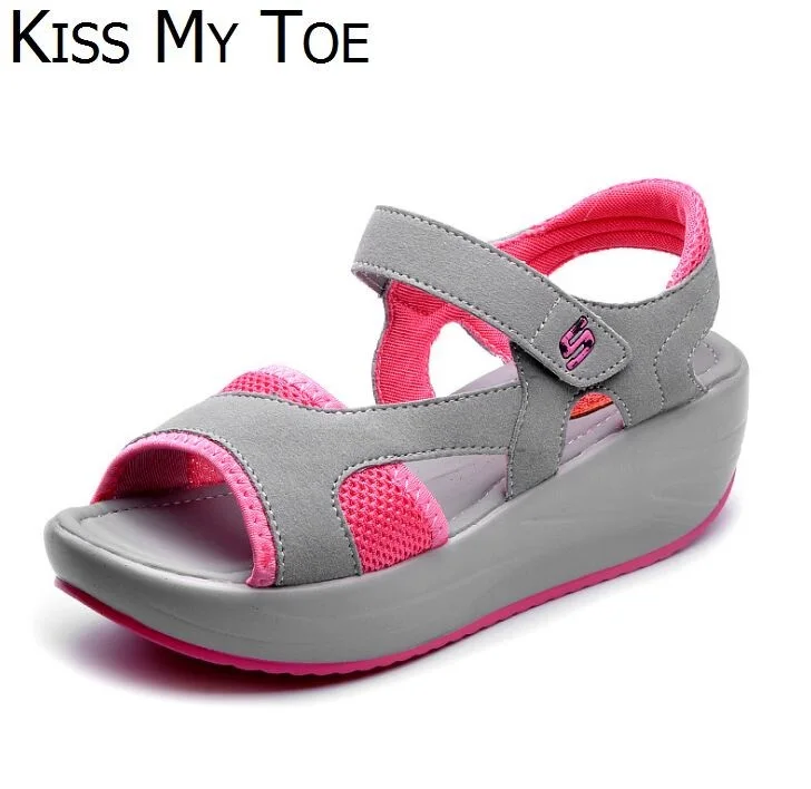 2019 повседневные летние дышащие женские сандалии гладиаторы из искусственной