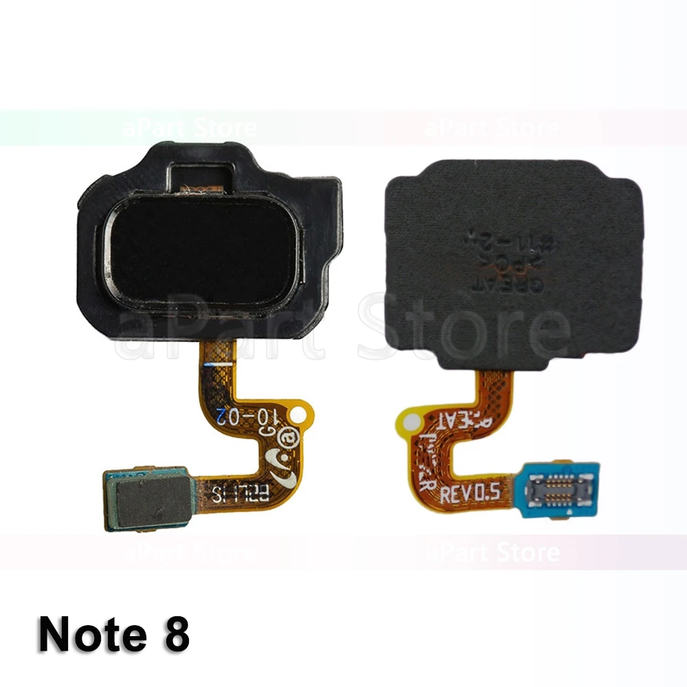 Гибкий шлейф для Samsung Galaxy Note 4 5 8 9 N910F N920F N950F N960F Оригинальная Кнопка возврата домой