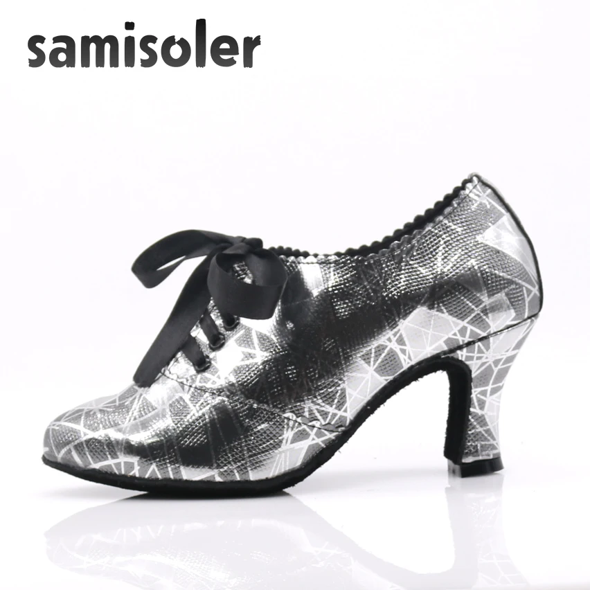Лидер продаж Женская Профессиональная танцевальная обувь Samisoler Обувь для