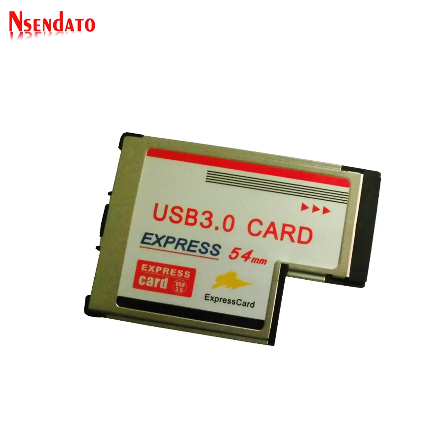 USB 3.0 3 0 PCI Express адаптер с 2 портами 5 Гбит/с USB3.0 HUB 54 мм слот ExpressCard конвертер - купить