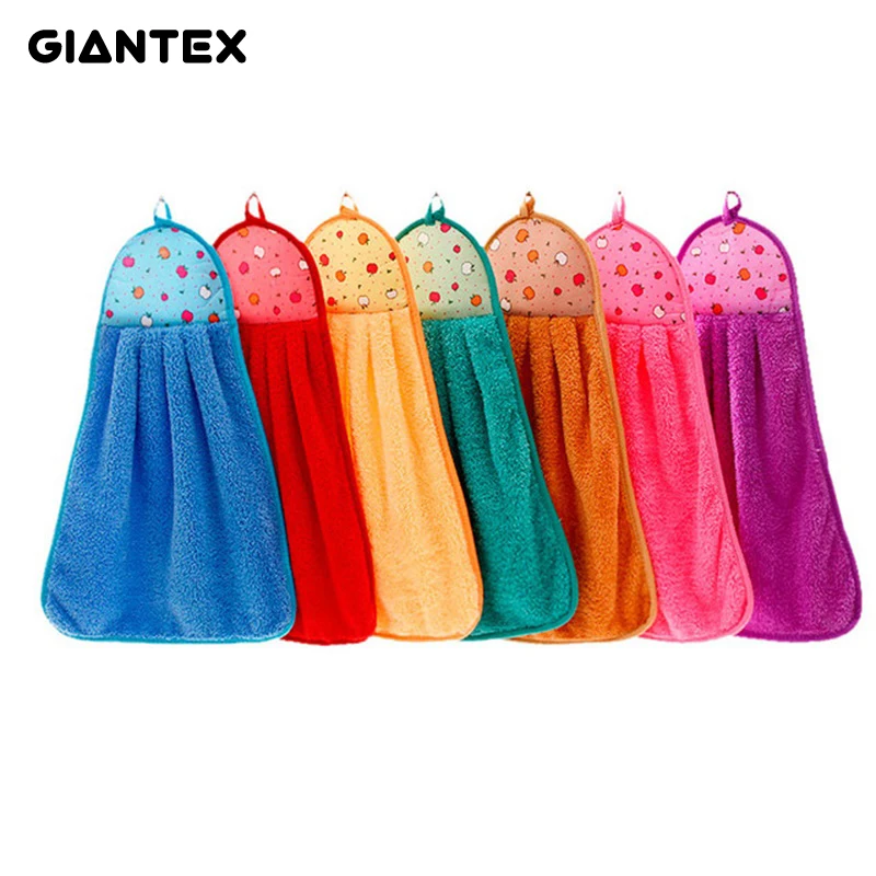 GIANTEX супер мягкое впитывающее полотенце из микрофибры с мультипликационным