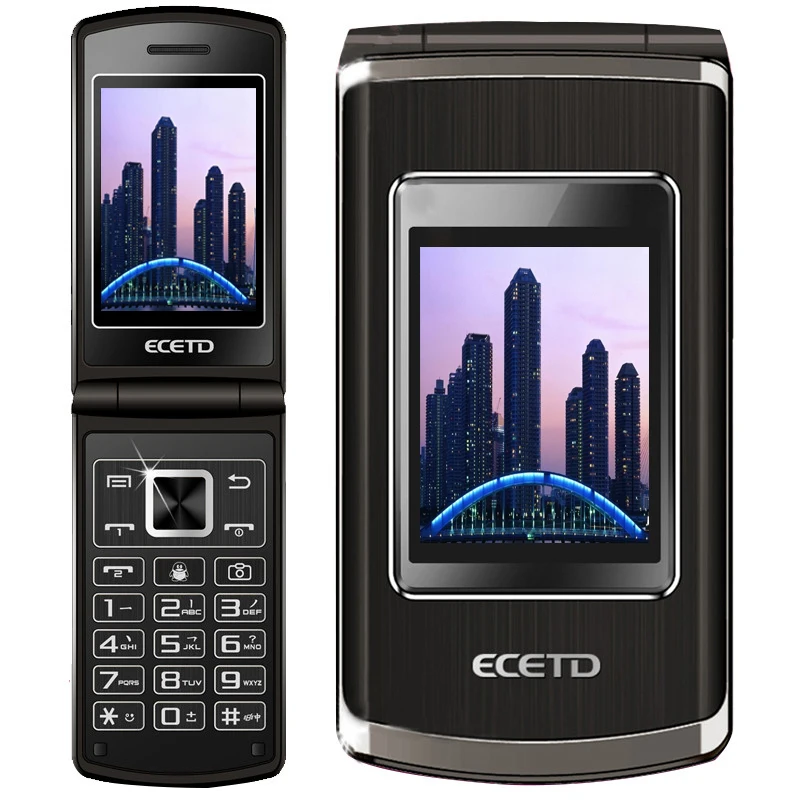 Новый ECETD MG500D QWERTY клавиатура Сотовый телефон фиолетовый цвет съемный аккумулятор