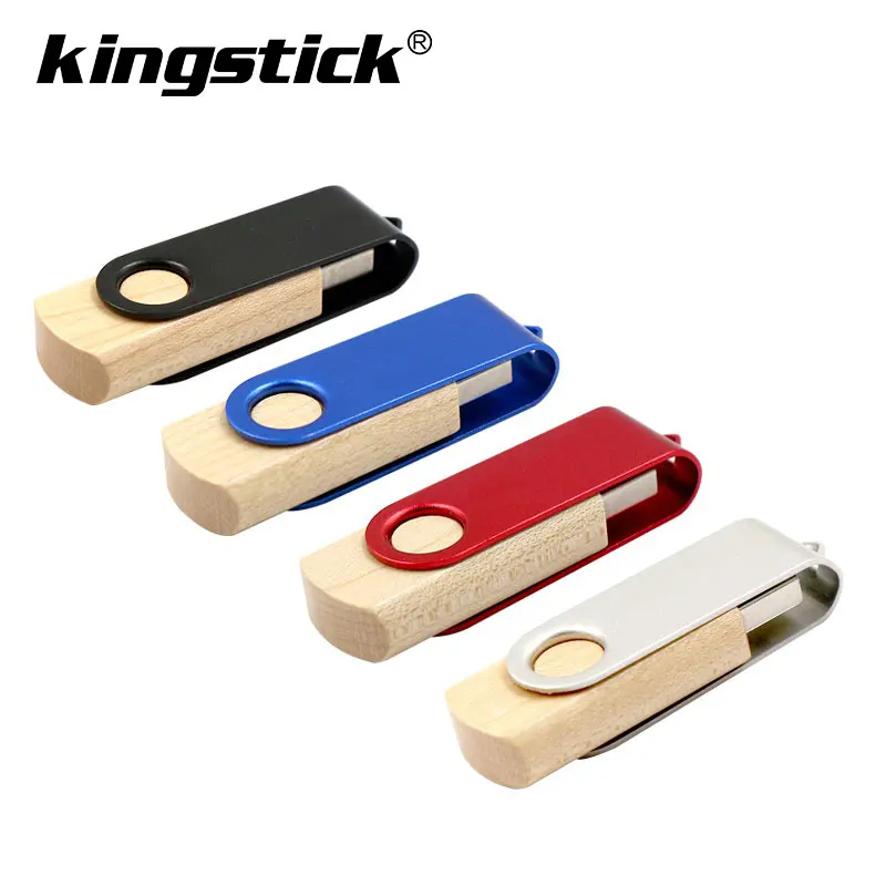 Custom LOGO New style wood Pendrive 4 цвета 64 ГБ 32 16 8 Гб Thumbdrive USB флешка флешка|USB флэш-накопители| |