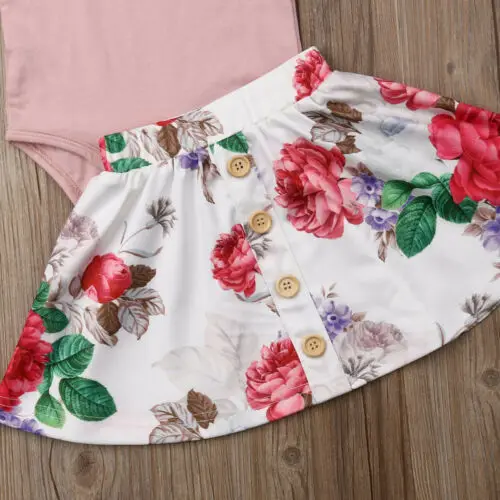 Комплект из 3 предметов одежда для маленьких девочек кружевной топ с