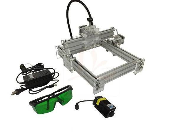 

Assembled New LY 10W laser 10000MW diy laser engraving machine 20*17cm metal engraver marking machine metal carving