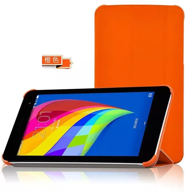 Тонкий легкий кожаный чехол с откидной крышкой и подставкой для Huawei Mediapad T1 7 0 1 5 2 8