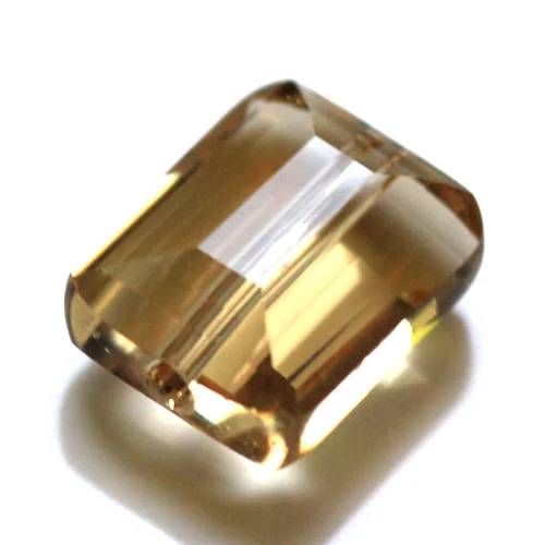 k champagen 50pcs 12 X 10 мм замечательные квадратных бусины с спайсер ювелирные изделия DIY- стекло создать свой стиль DIY - Цвет: k champagen 50pcs