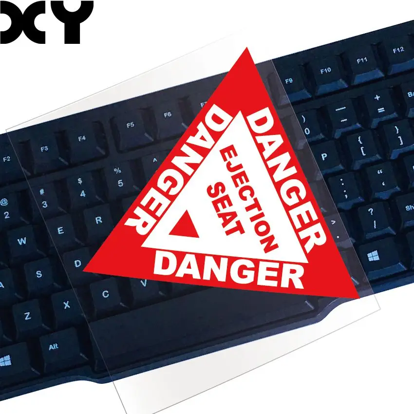 

XY автомобильные наклейки опасность выброса сиденья предупреждающие наклейки водонепроницаемые внешние аксессуары