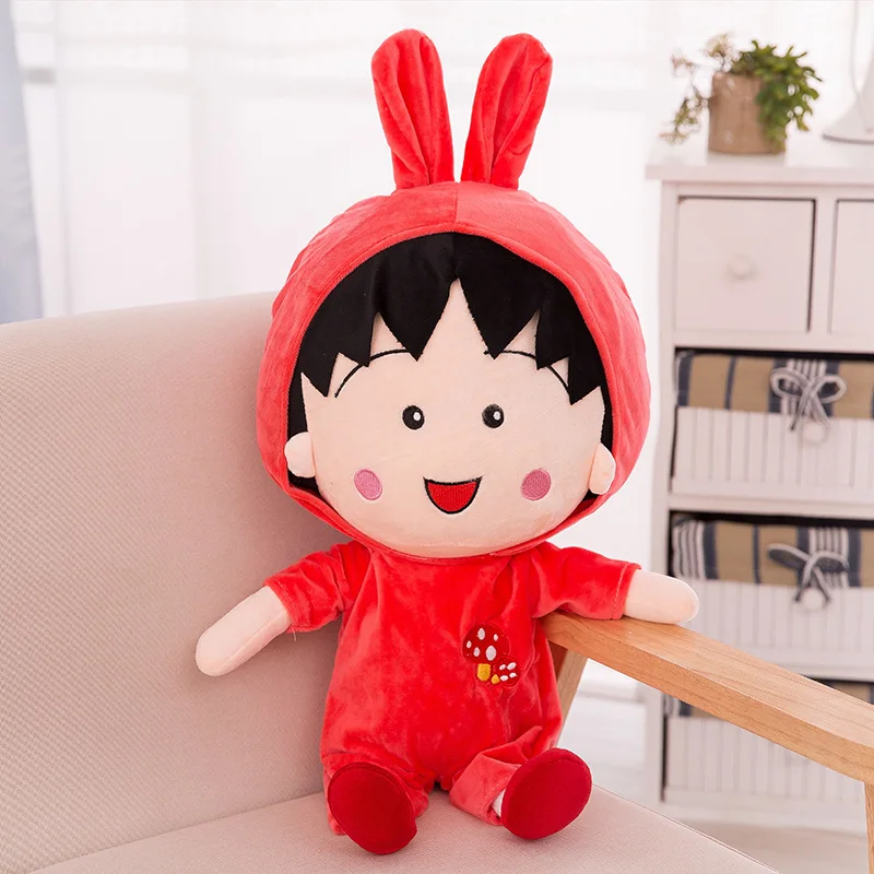 Высококачественная Милая плюшевая игрушка Chibi Маруко тян подарки на день