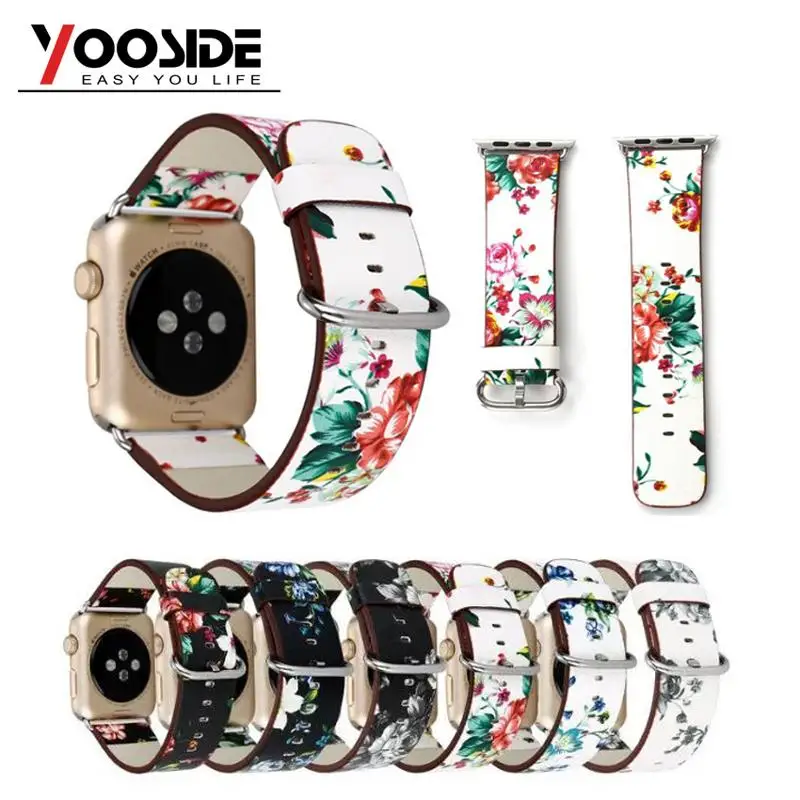 Ремешок для часов в винтажном фольклорном стиле браслет Apple Watch 38 мм 42 Series 1/ 2