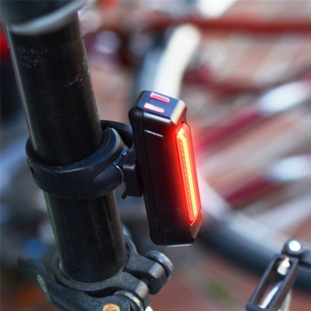 Сайт FUNSPORT велосипед задний фонарь USB Перезаряжаемые УДАРА СВЕТОДИОДНЫЙ высокое