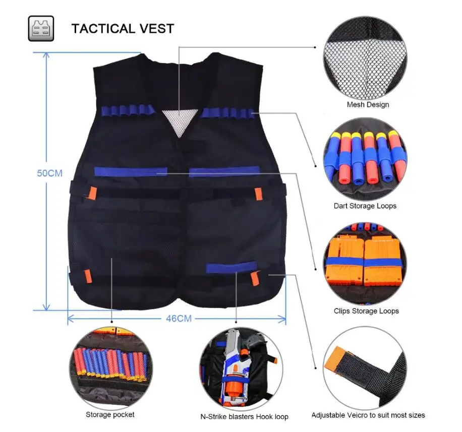 Новый Уличный тактический охотничий набор игрушек для уличных охоты Nerf N-strike Elite