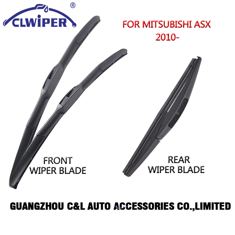 Спереди и сзади стеклоочистителей для Mitsubishi ASX (2010 ) 2011 2012 2013 2014 автомобилей