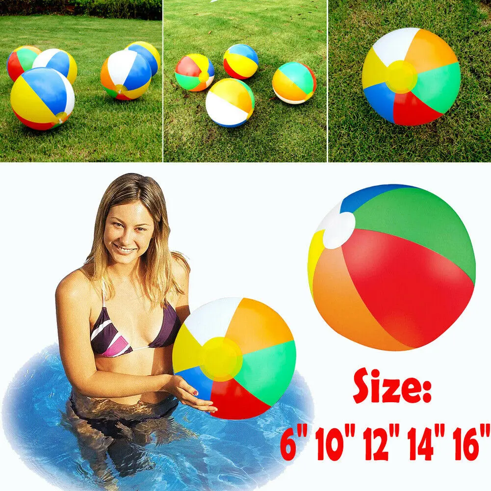 Новинка 2019 Хит красочные надувные ПВХ пляжные шары для бассейна игрушки панель