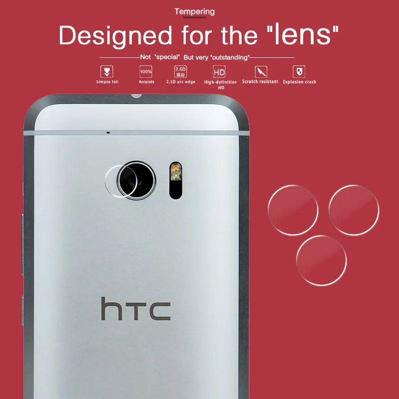 HD Задняя камера Объектив Закаленное стекло пленка для HTC M10 5 2 в задней камере