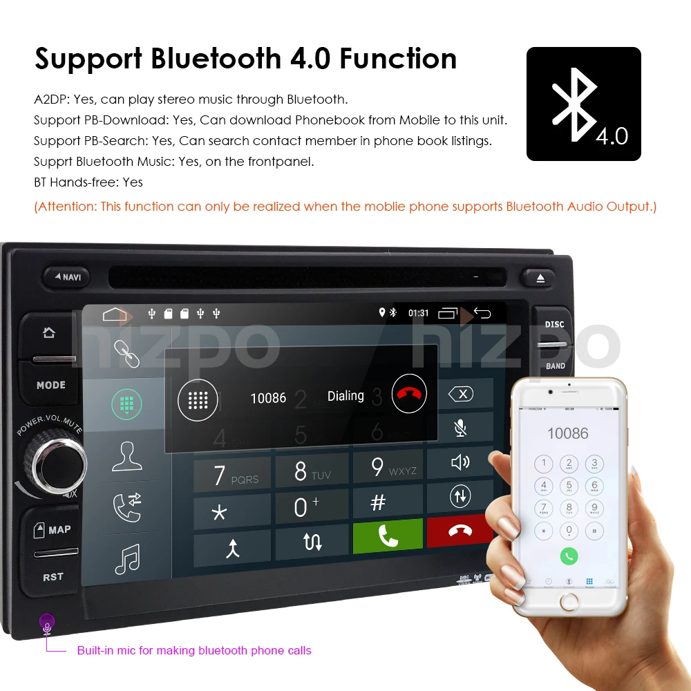 Два Din Android9.0 dvd-плеер автомобиля стерео радио gps Wifi OBD2 DAB tv Bluetooth Navi Автомобильный мультимедийный плеер для универсального аудио