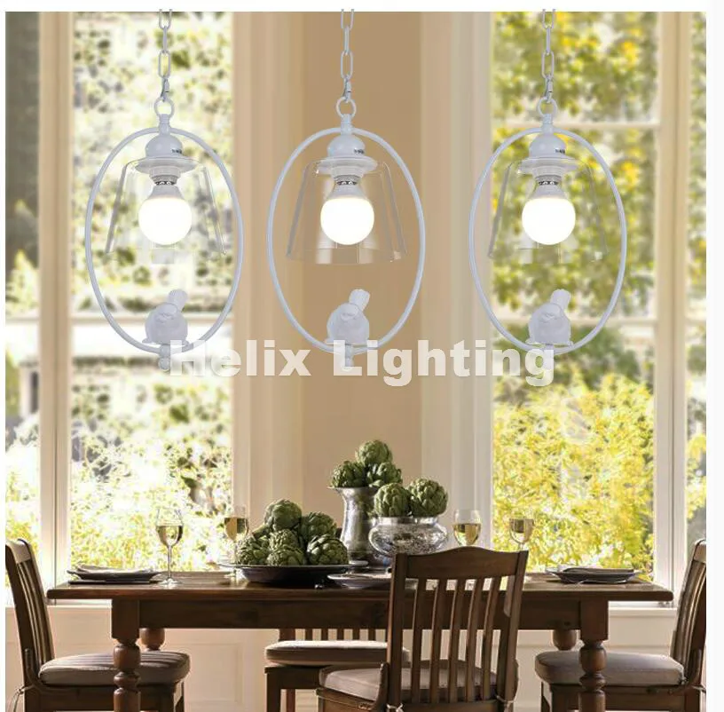 Светодиодная Подвесная лампа E27 для ресторана и спальни креативный