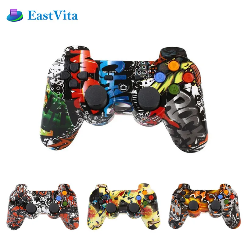 Разноцветный Bluetooth контроллер для SONY PS3 геймпад для Play Station 3 беспроводной джойстик для Playstation 3 PC SIXAXIS управление
