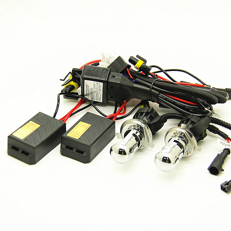 55 Вт Быстрый Старт 12 В h4 Hi/low H4 bi xenon HID H1 H3 H 7H11 9005 9006 автомобильный комплект для ксеноновых ламп