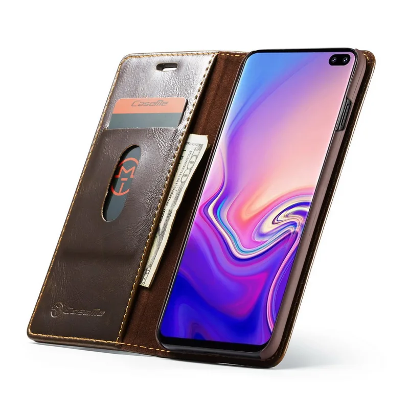 YISHANGOU чехол для samsung Galaxy S10 Plus A70 A50 A7 A9 кожаный бумажник клип Стенд откидная крышка для samsung S10E A30 A20 A40