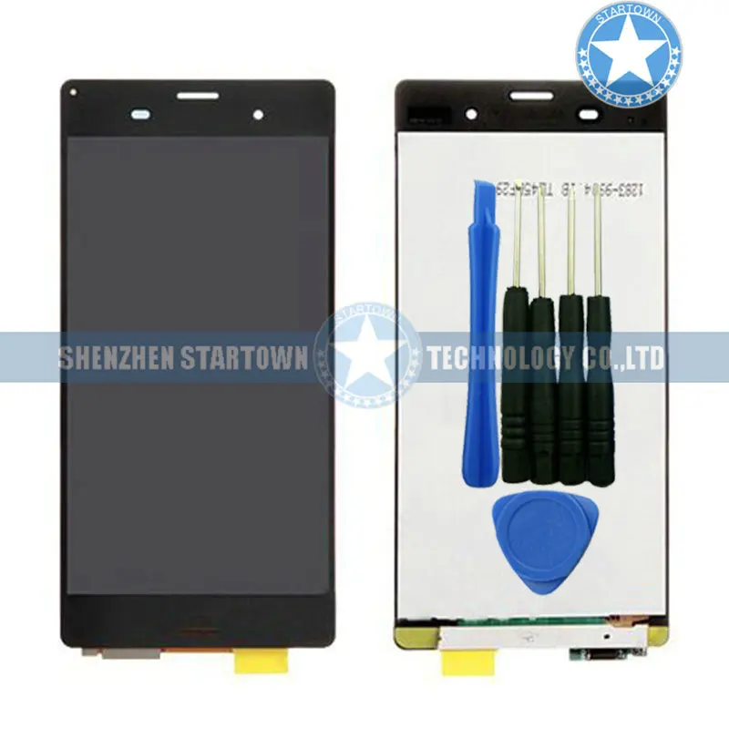 Оригинальный ЖК дисплей сенсорный экран дигитайзер сборка для Sony Xperia Z3 D6603 D6643 D6653