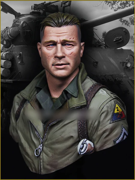 [Tuskmodel] 1:10 Смола Бюст Модель комплект WW2|resin model kits|model kitresin bust |