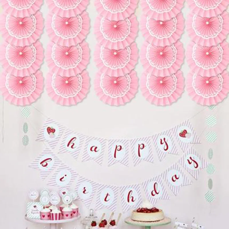 10 шт./лот &quot(25 см) тканевый бумажный веер в виде цветка для casamento decoracao украшение