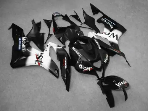 Набор обтекателей мотоцикла для CBR600RR F5 07 08 CBR 600RR 2007 2008 CBR600 WEST белый черный