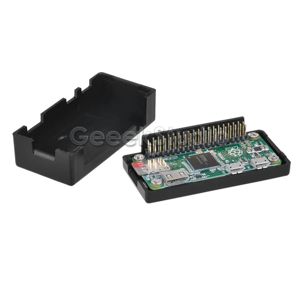 Высококачественный корпус из АБС пластика для Raspberry Pi Zero черный RPI Zero|case for|case for