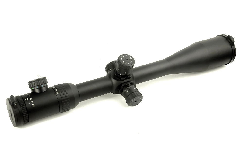 SKWoptics 10-40x50 боковая фокусировка 30 трубка прицел большой дальности. 308. 338 кал с подсветкой охотничья цель высокое качество сетка
