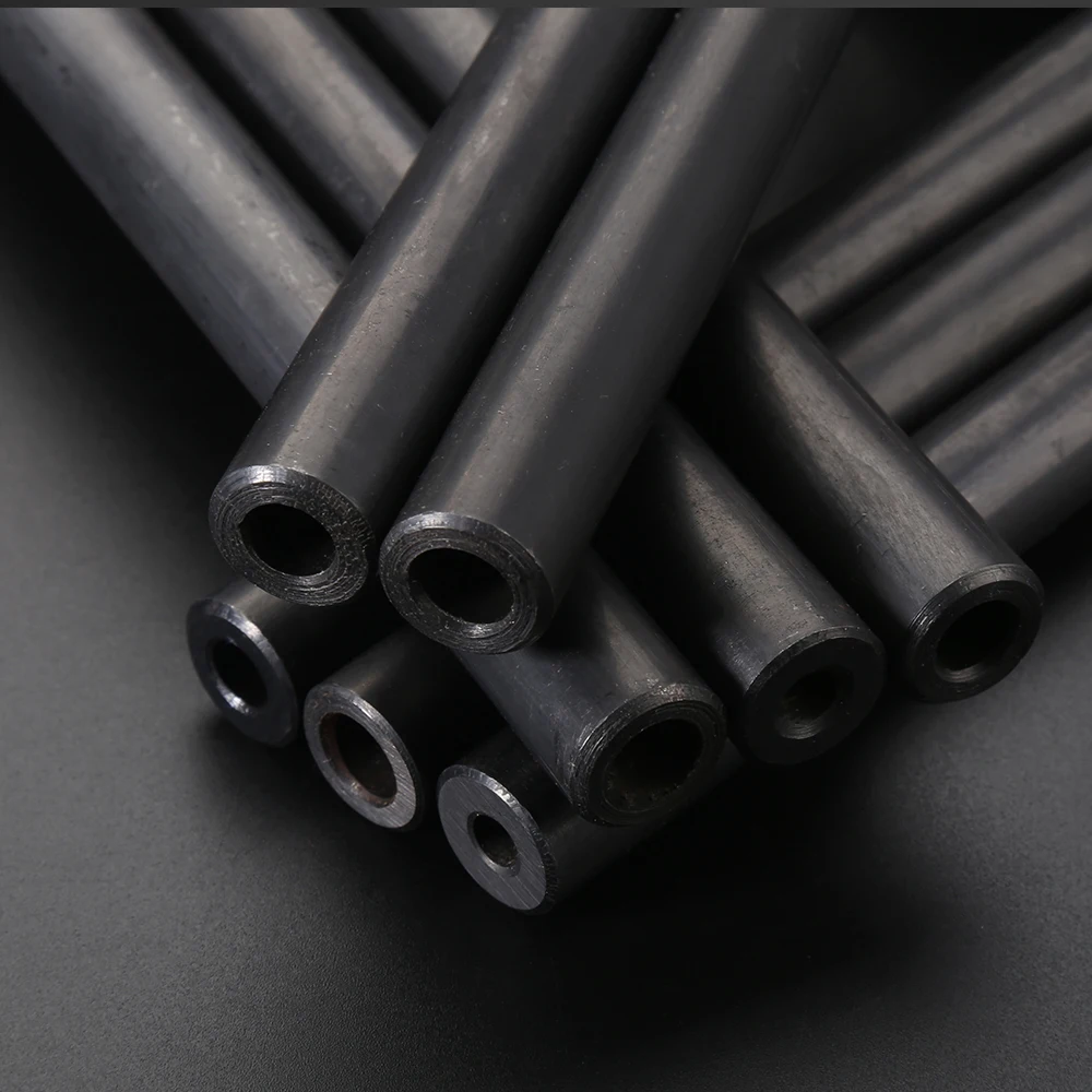 

14mm O/D Hydraulic Tube Seamless Steel Pipe Explosion-proof Tool Part Hydraulic Alloy Precision Pipe for Home DIY Print Black