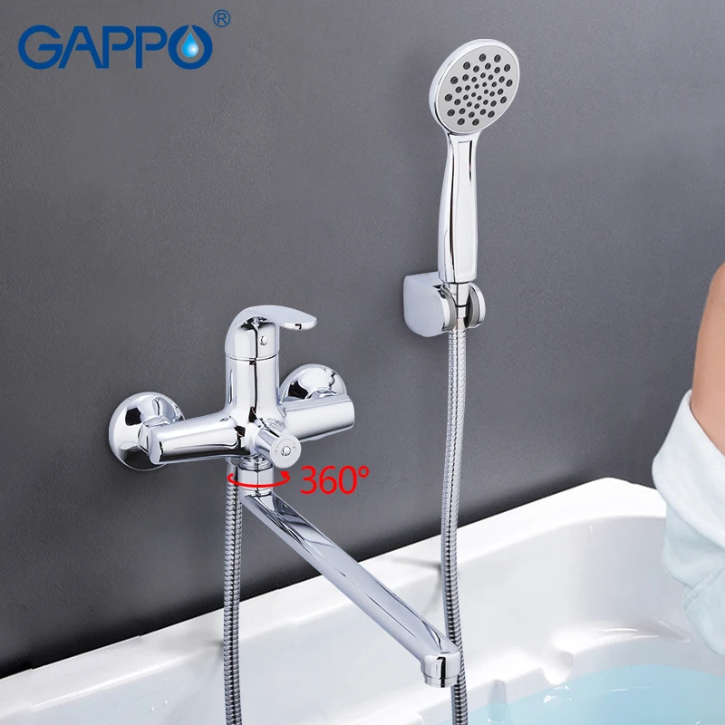 GAPPO Смесители для ванной комнаты смеситель ванны смесители латунные