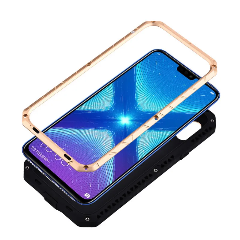 IMATCH для Huawei Honor 8X20 Pro твердый корпус для телефона Алюминиевый металлический протектор чехол сверхмощная защита ударопрочный