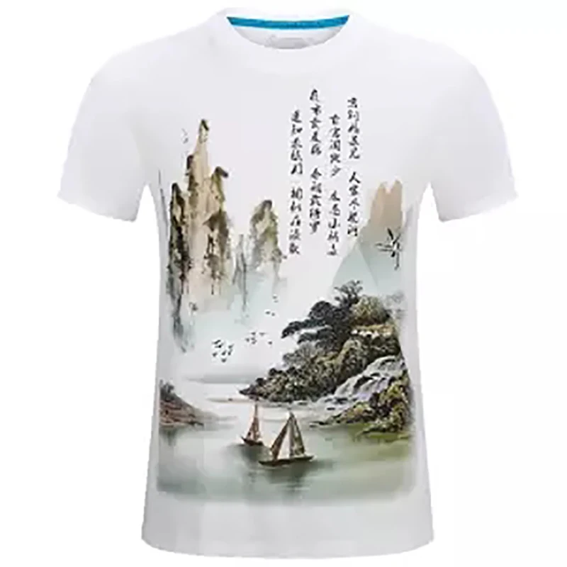 Masked 3D t shirt Woman Men Dog Cigar Girl tshirt Print Peking Opera Summer Tops Casual Tees Short Sleeve Streetwear Halloween | Мужская