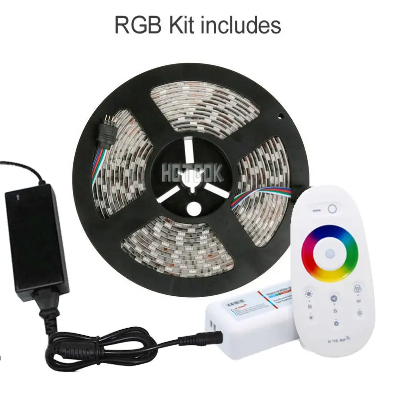 Водонепроницаемая светодиодная лента RGB RGBW 5050 smd 5 м 300 светодиодных лент +