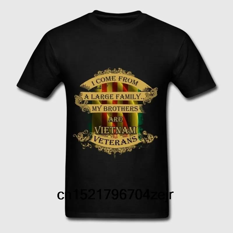 Мужская футболка Veterans My brothers are Vietnam veterans модная забавная новинка wo men|Мужские