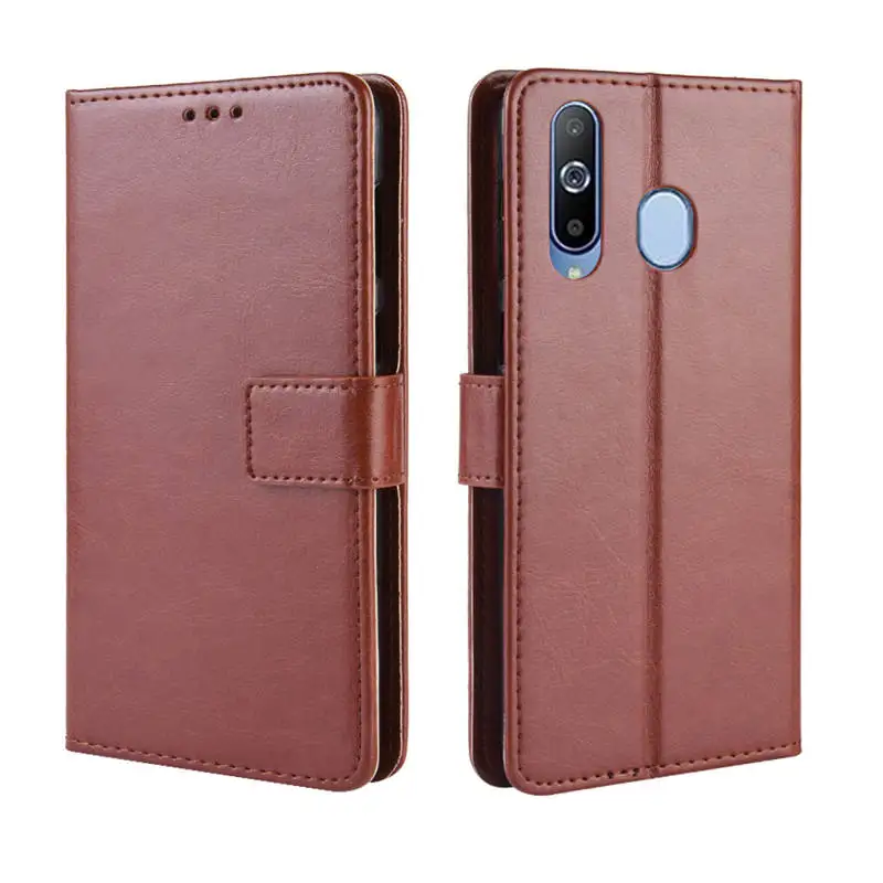 Чехол для Samsung A9 Pro 2019 флип-кошелек из искусственной кожи чехол телефона Galaxy