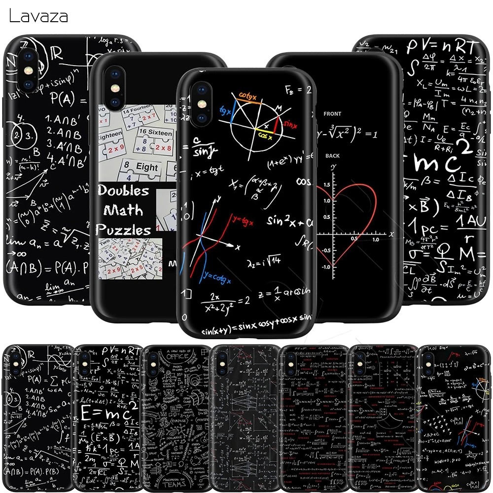 Лаваза формулы Math Formul Математика чехол для iPhone 11 Pro XS Max XR X 8 7 6 6S Plus 5 5s se |