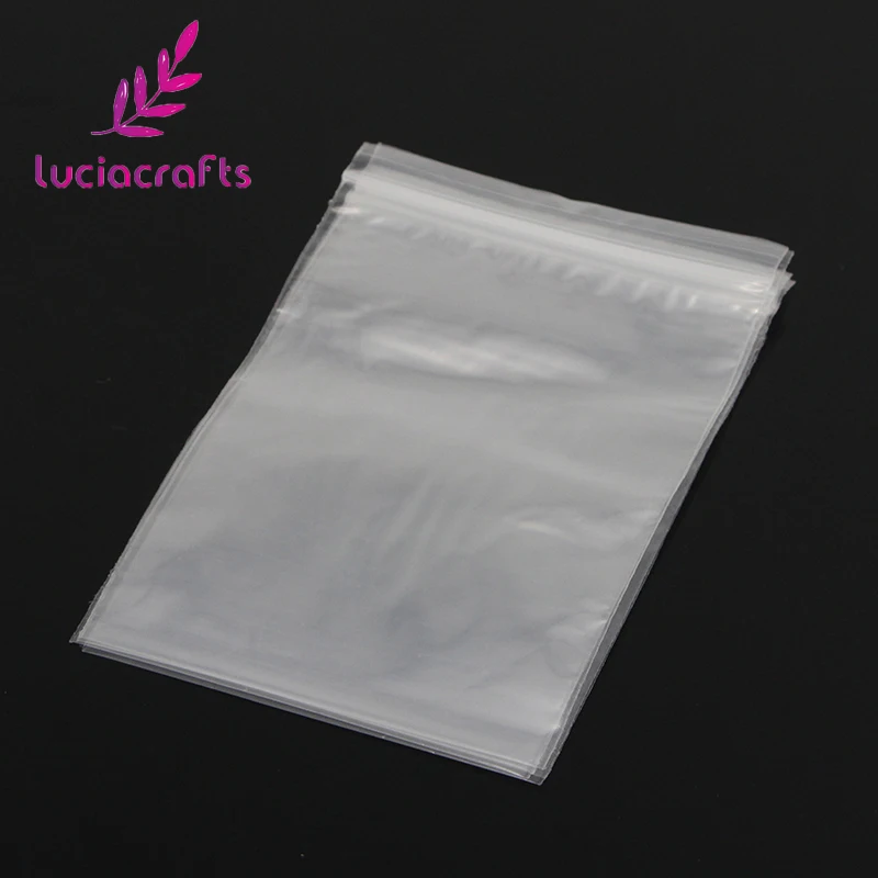 Распродажа! Lucia crafts 5x7 см самозапечатывающаяся застежка-молния Пластиковые пакеты сумка для хранения Упаковка Сумки 100 шт./лот 19010023(5*7Z100