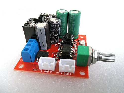 Reference " music fax A1 " circuit design Dual NE5532 Preamplifier board Suitable for all tone boards
Reference " music fax A1 " circuit design Dual NE5532 Preamplifier board Suitable for all tone boards
