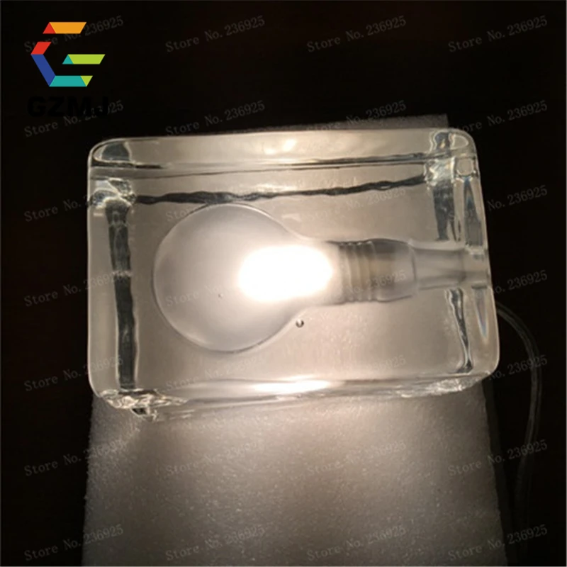 2017 современная модная настольная лампа стеклянный холодный теплый белый