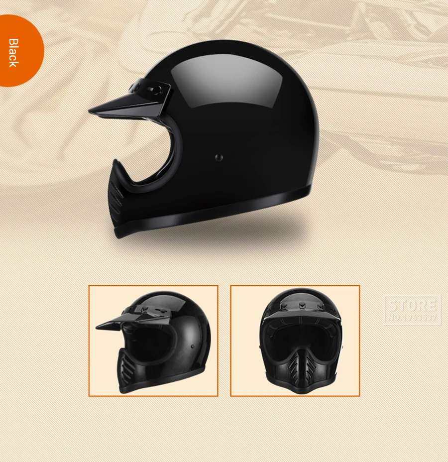 AMZ мотоциклетный шлем из стекловолокна для мотокросса Casco Capacete, мотоциклетный шлем с полным лицом, мотоциклетный шлем в горошек, сертификация