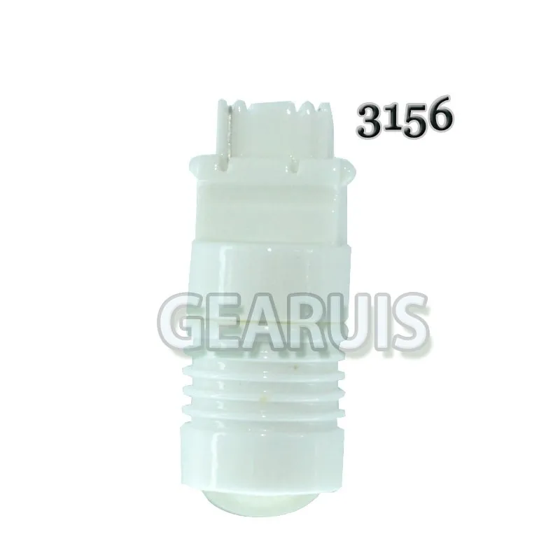 2 шт. T25 3156 3157 керамические линзы 6 SMD 7020 LED Вт P27/7 P27W автомобильные тормозные огни